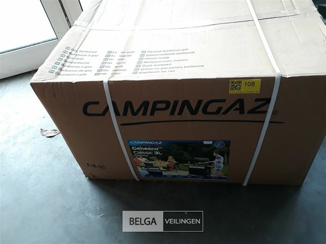 1 x gas bbq campingaz 3 branders genesco classic - afbeelding 1 van  3