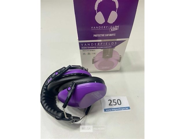 1 x gehoorbeschermer opklapbaar voor kinderen - afbeelding 2 van  3