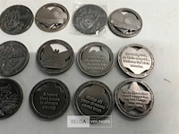 1 x geluksmunten + houder mix - afbeelding 3 van  3