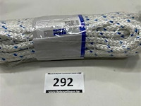 1 x gevlochten polypropyleen touw 3mm 15 meter - afbeelding 1 van  3
