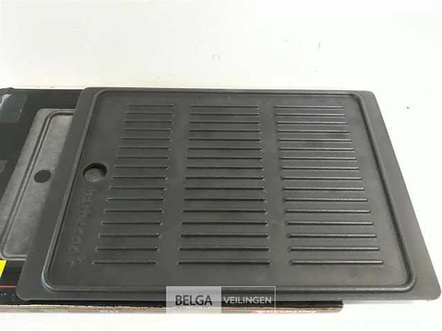 1 x gietijzeren bakplaat voor op de bbq - afbeelding 3 van  3