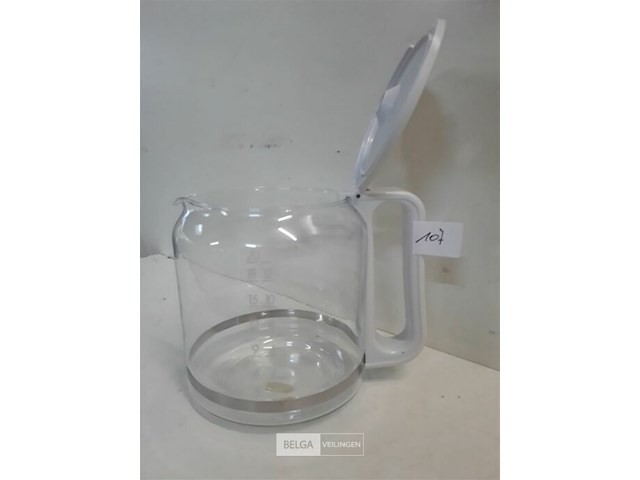 1 x glazen kan voor koffiemachine - afbeelding 3 van  3