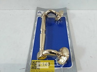 1 x greep messing gepolijst 21 cm - afbeelding 2 van  3