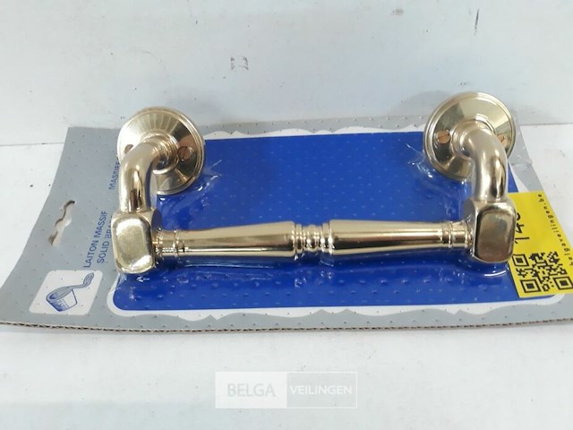 1 x greep messing gepolijst 21 cm - afbeelding 3 van  3