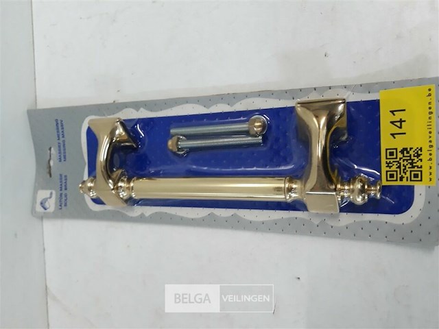1 x greep messing gepolijst 28 cm - afbeelding 2 van  3
