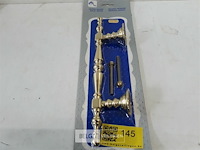 1 x greep messing gepolijst 31 cm - afbeelding 1 van  3