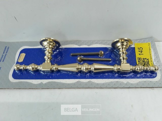 1 x greep messing gepolijst 31 cm - afbeelding 3 van  3