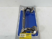 1 x greep messing verbronsd 21 cm - afbeelding 1 van  3