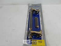 1 x greep messing verbronsd 28 cm - afbeelding 2 van  3