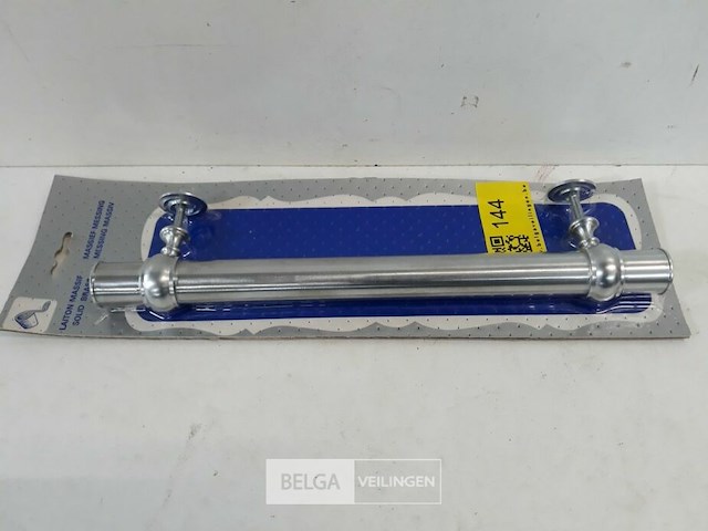 1 x greep messing vernikkeld 33 cm - afbeelding 3 van  3