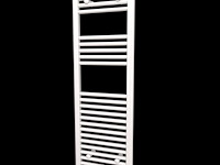 1 x h1200xb600 handdoekradiator mat wit - linteo - afbeelding 2 van  4