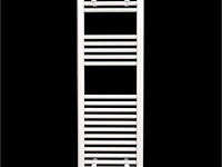 1 x h1200xb600 handdoekradiator mat wit - linteo - afbeelding 2 van  3