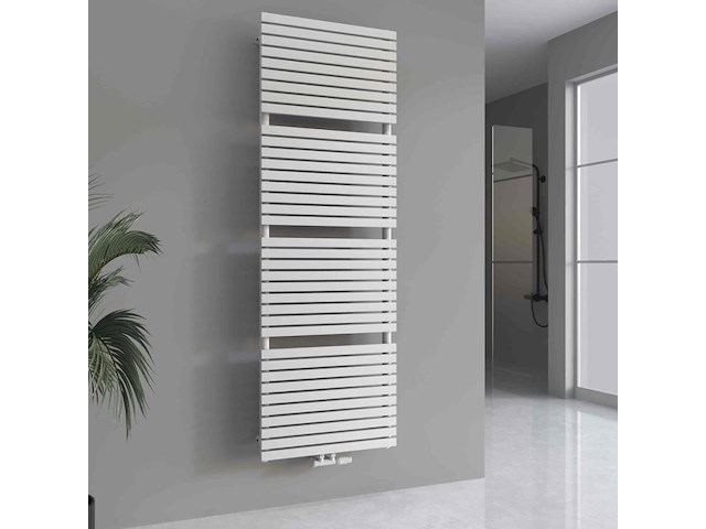 1 x h1800xb600 mat wit handdoekradiator verezzo - afbeelding 1 van  3