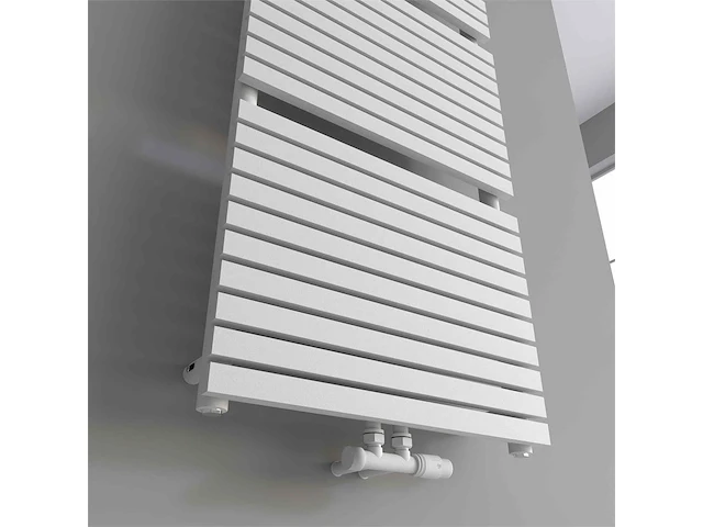 1 x h1800xb600 mat wit handdoekradiator verezzo - afbeelding 3 van  3