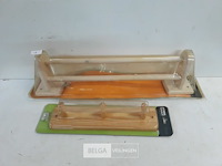 1 x handdoekrek hout + 1 x kapstok hout - afbeelding 2 van  3
