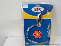 1 x handdoekring chrome - afbeelding 1 van  2