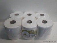 1 x handdoekrol 6 stuks - afbeelding 1 van  2