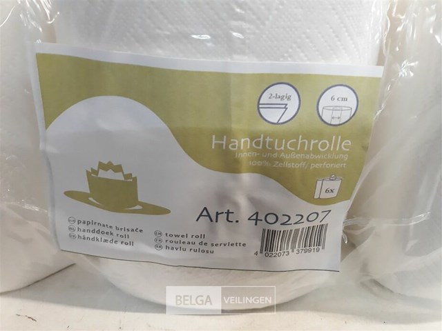 1 x handdoekrol 6 stuks - afbeelding 3 van  3