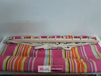 1 x hangmat 200x95 cm met katoenen doek - afbeelding 3 van  3