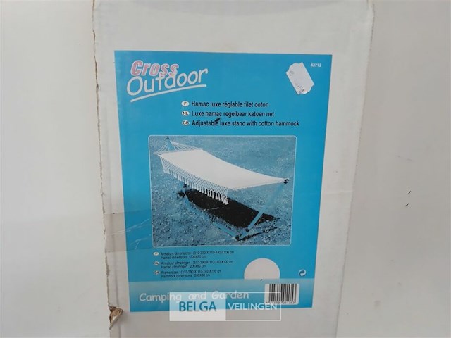 1 x hangmat metalen frame - afbeelding 3 van  3