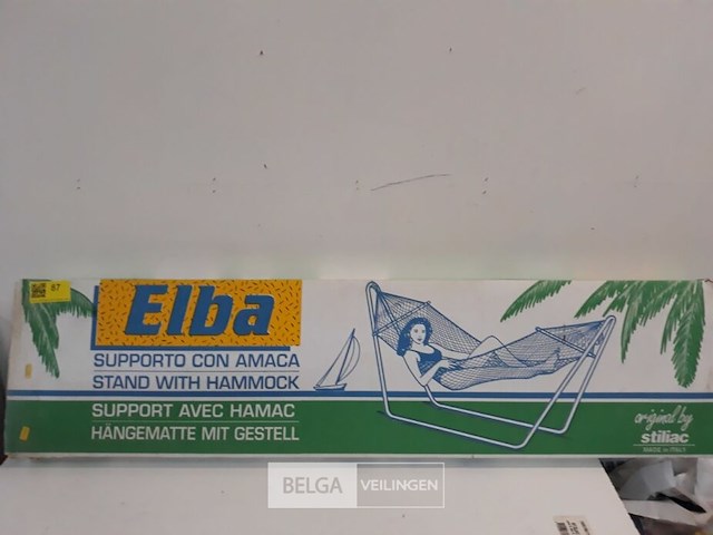 1 x hangmat metalen frame - afbeelding 2 van  3