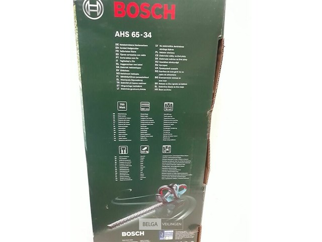 1 x heggenschaar ahs 65-34 lengte blad 60 cm knipt 34 mm 700w - afbeelding 3 van  3