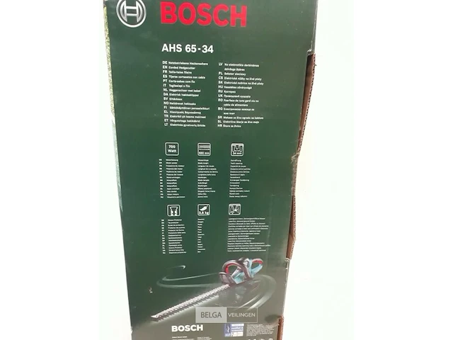 1 x heggenschaar ahs 65-34 lengte blad 60 cm knipt 34 mm 700w - afbeelding 3 van  3