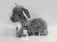 1 x hert liggend 35 cm met zachte haren - afbeelding 1 van  3