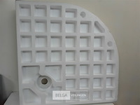 1 x hoek douchebak afgerond 90x90 cm - afbeelding 3 van  3