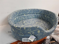 1 x hondenbed stof 90x70 cm - afbeelding 3 van  3