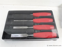 1 x houtbeitelset 4 delig - afbeelding 2 van  2