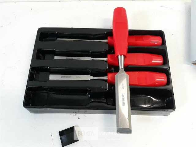 1 x houtbeitelset 4 delig - afbeelding 3 van  3