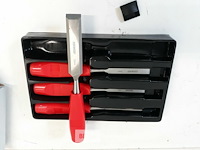 1 x houtbeitelset 4-delig - afbeelding 3 van  3