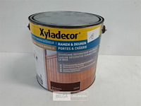 1 x houtbeits ramen en deuren mahoni 2,5 l