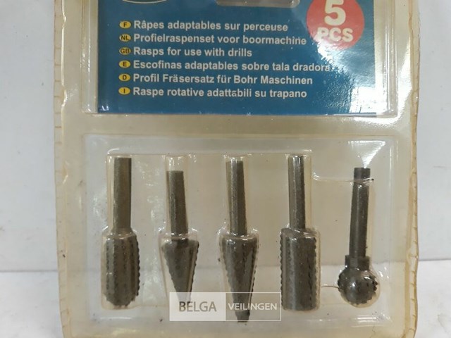 1 x houtrasp stift 5-delig - afbeelding 3 van  3