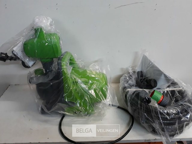 1 x hydrofoor pomp met aanzuigslang 800w 3600l/h - afbeelding 3 van  3