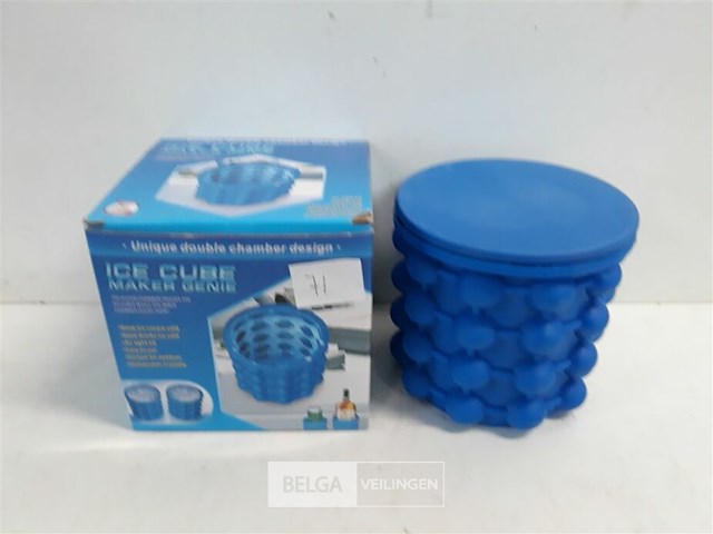 1 x ice cube cooler 12 cm dubbelwandig - afbeelding 2 van  3