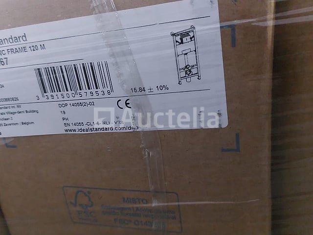 1 x ideal standard prosys inbouwspoelreservoir 120m voor wandcloset (nr. 15-07) - afbeelding 4 van  4