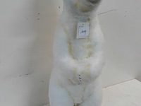 1 x ijsbeer wit 60 cm verkleurd - afbeelding 3 van  3