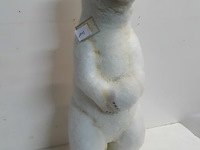 1 x ijsbeer wit 60 cm verkleurd - afbeelding 1 van  3