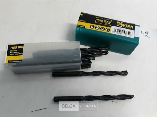 1 x ijzerboor 8,0 mm 10 stuks - afbeelding 3 van  3