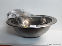 1 x inox spoelbak 46 cm - afbeelding 2 van  2