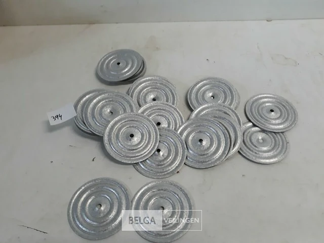 1 x isolatieplaten rondellen 8 cm +/-75 stuks - afbeelding 1 van  3