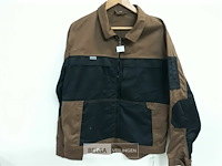 1 x jacket bruin/zwart artelli m