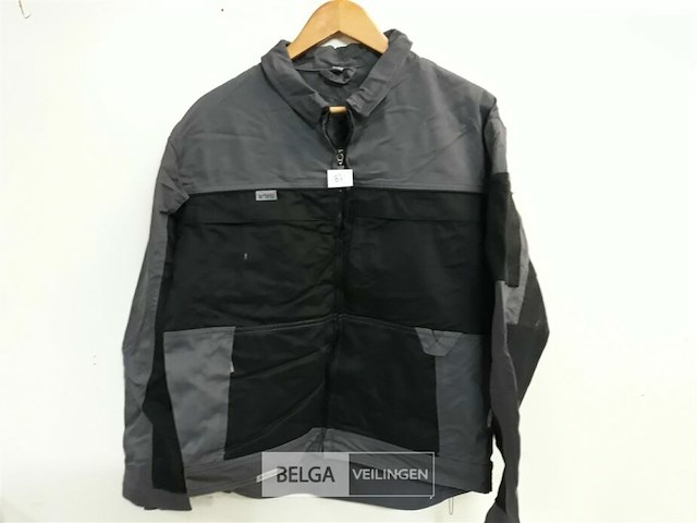 1 x jacket grijs/zwart artelli s - afbeelding 2 van  3