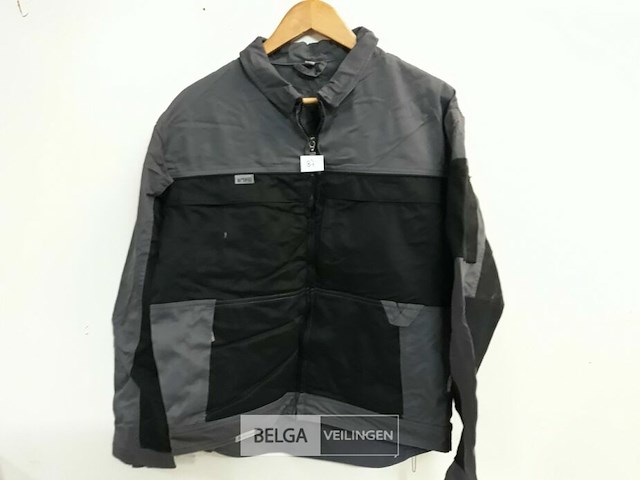 1 x jacket grijs/zwart artelli s - afbeelding 2 van  3