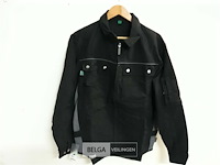 1 x jacket zwart/grijs artelli l - afbeelding 1 van  3