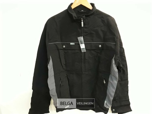1 x jacket zwart/grijs artelli l - afbeelding 1 van  3
