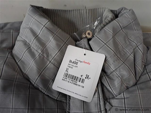 1 x jas grijs benotti xl - afbeelding 2 van  2