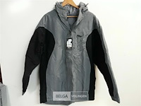 1 x jas waterdicht grijs/zwart gelert l - afbeelding 2 van  3